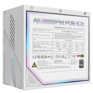 AORUS ELITE P1000W ICE - 80+ Platinum Modular PCIe 5.0 Power Supply