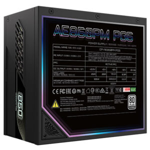 Gigabyte AORUS ELITE P850W - 80+ Platinum Modular PCIe 5.0 Power Supply