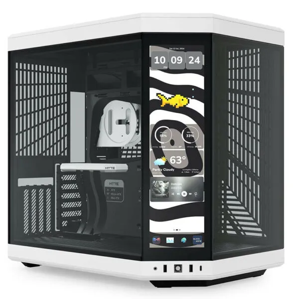 HYTE Y70 Touch Infinite Panda – Dual Chamber Mid-Tower ATX Case