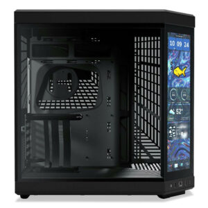 HYTE Y70 Touch Infinite Pitch Black - Dual Chamber Mid-Tower ATX Case