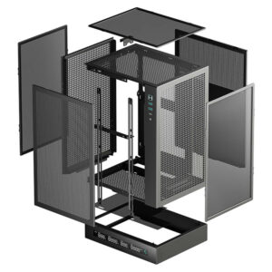 Deepcool CH170 DIGITAL - High-airflow Mini-ITX Case