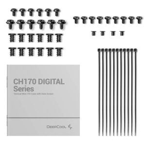 Deepcool CH170 DIGITAL - High-airflow Mini-ITX Case