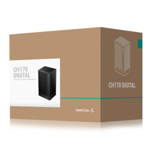 Deepcool CH170 DIGITAL - High-airflow Mini-ITX Case