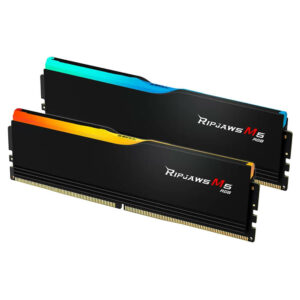 GSkill Ripjaws M5 RGB Black H2 GSkill Ripjaws M5 RGB Black - 32GB (2x16GB) DDR5 - Bus 6400MHz Cas 36 (F5-6400J3648F16GX2-RM5RK)