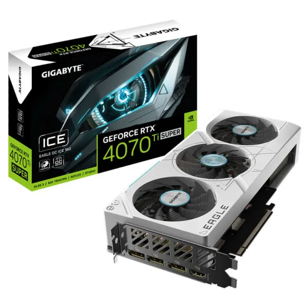 Gigabyte GeForce RTX™ 4070 Ti SUPER EAGLE OC ICE 16G - 16GB GDDR6X