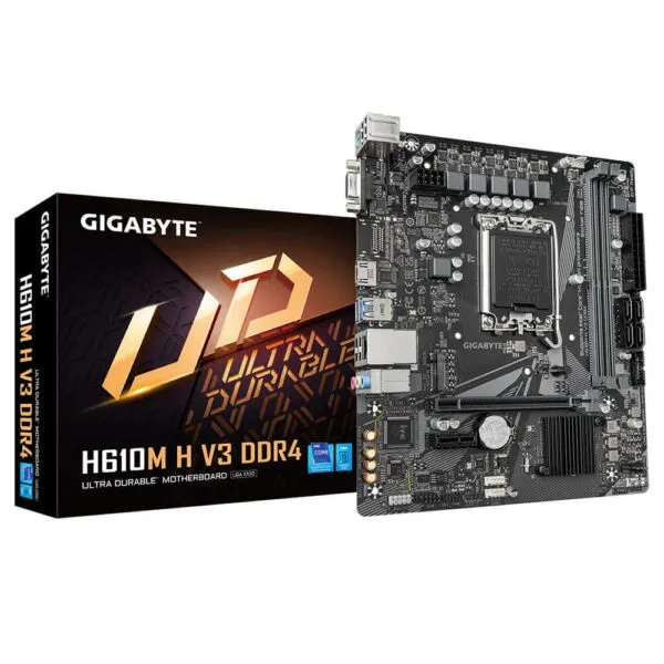 Gigabyte H610M H V3 DDR4 (rev. 1.0) - Socket 1700