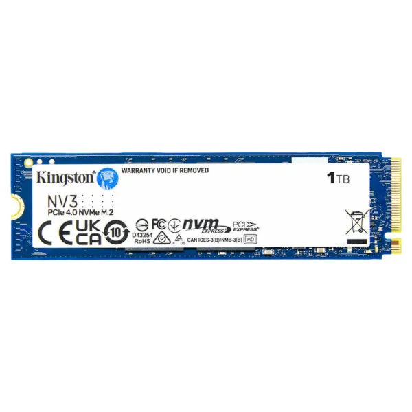 Kingston NV3 1TB - PCIe 4.0x4 NVMe SSD