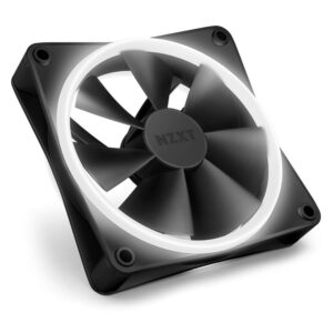 NZXT F120 RGB DUO Triple Pack Black - 3 x 120mm RGB Fans & Controller