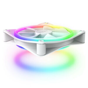 NZXT F120 RGB DUO Triple Pack White - 3 x 120mm RGB Fans & Controller