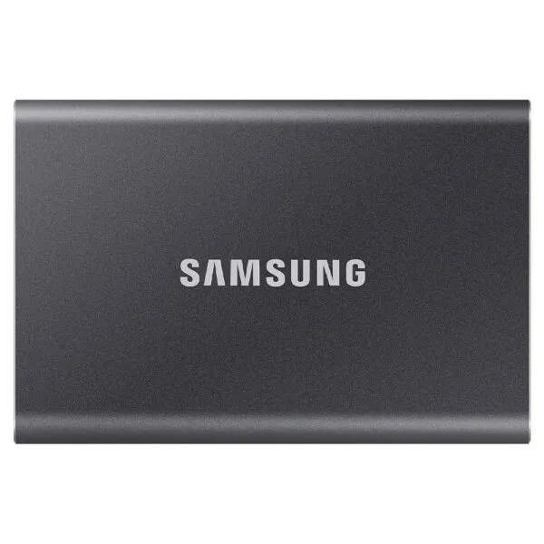 Samsung T7 Portable 2TB Gray - Portable SSD USB 3.2 Gen 2 - MU-PC2T0T/WW