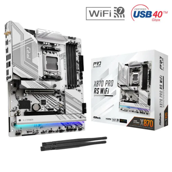 Asrock X870 Pro RS WiFi- Socket AM5