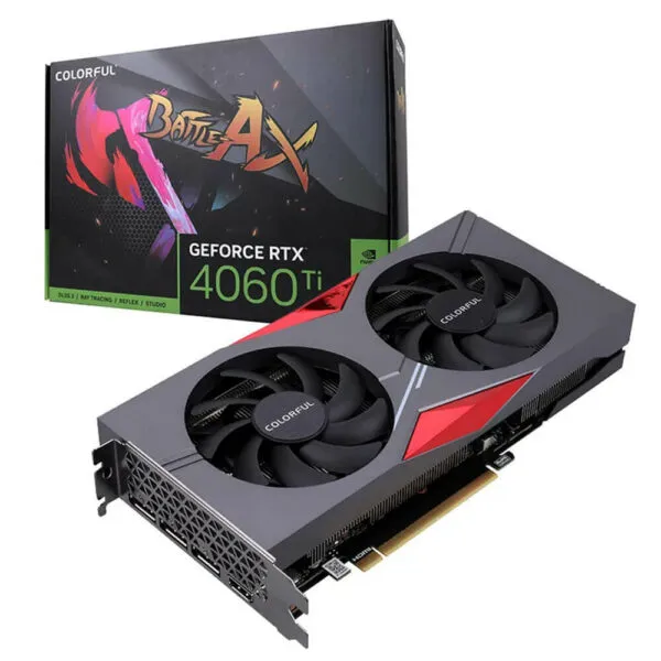 Colorful GeForce RTX 4060 Ti NB DUO 16GB-V – 16GB GDDR6