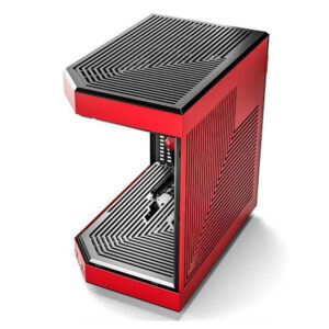 HYTE Y60 Black Red H4 HYTE Y60 Black/Red - Dual Chamber Mid-Tower ATX Case