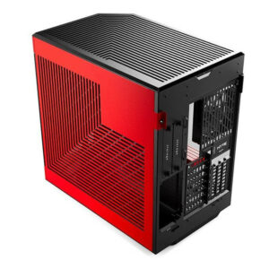 HYTE Y60 Black Red H7 HYTE Y60 Black/Red - Dual Chamber Mid-Tower ATX Case