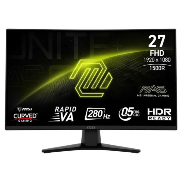 MSI MAG 274CXF - 27 inch FHD VA / 280Hz / 0.5ms / Curved