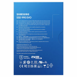 (Nhập Khẩu) Samsung 990 EVO 1TB - PCIe Gen 4.0 x4 / 5.0 x2 M.2 NVMe SSD