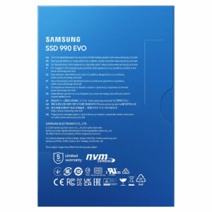 (Nhập Khẩu) Samsung 990 EVO 2TB - PCIe Gen 4.0 x4 / 5.0 x2 M.2 NVMe SSD