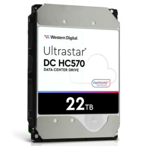WD Ultrastar HC570 22TB H2 Western Digital Enterprise Ultrastar DC HC570 22TB 3.5 inch 7200RP 6Gbs SATA 512MB Hard Drive (WUH722222ALE6L4)