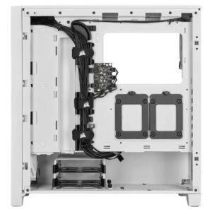 Corsair iCUE 4000D RGB AIRFLOW QL Edition True White H6 Corsair iCUE 4000D RGB AIRFLOW QL Edition True White - Mid-Tower ATX Case