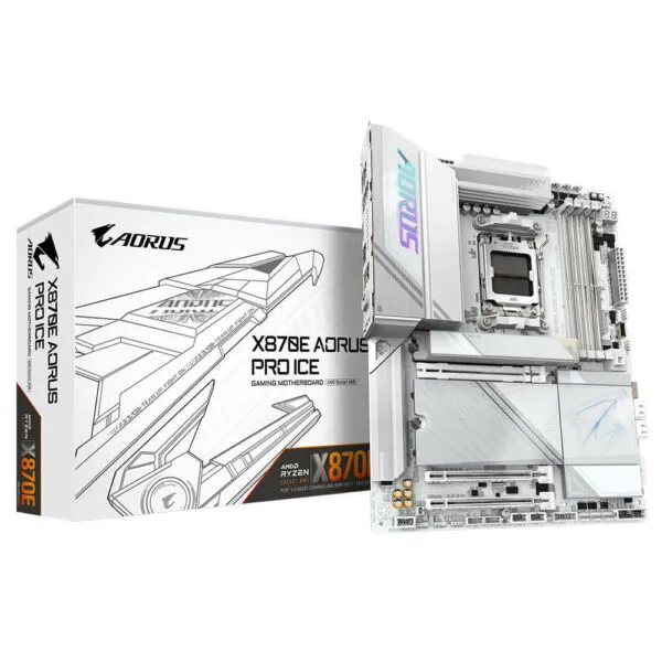 Gigabyte X870E AORUS PRO ICE - Socket AM5