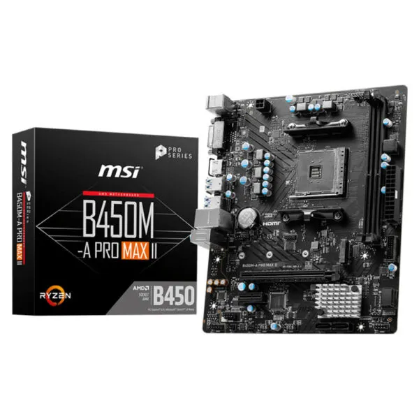 MSI B450M-A PRO MAX II - Socket AM4