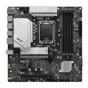 MSI PRO B760M A DDR4 II H2 MSI PRO B760M-A DDR4 II - Socket 1700