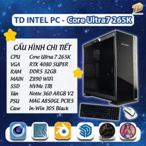 TD Intel PC new - Core Ultra 7 - 265K