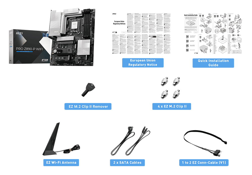 MSI PRO Z890-P WIFI - Socket 1851