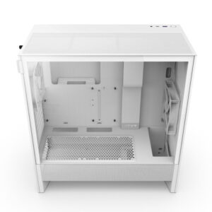 NZXT H5 Flow 2024 - White - Compact Mid-tower Airflow Case