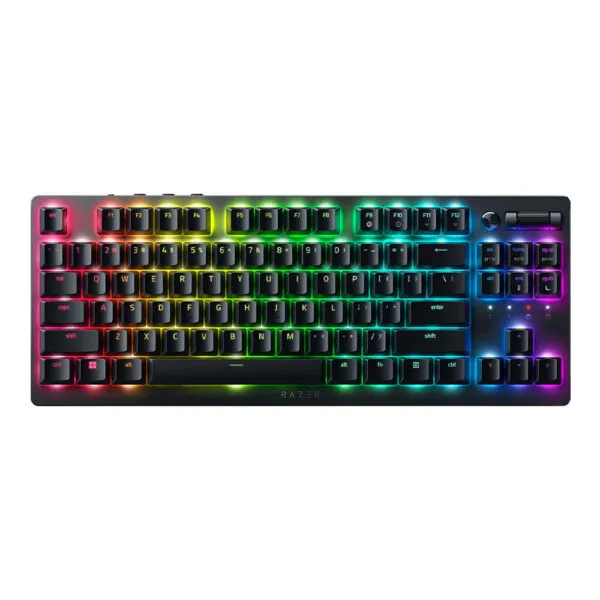 Razer DeathStalker V2 Pro Tenkeyless - Black - Wireless Low-Profile RGB Optical Keyboard