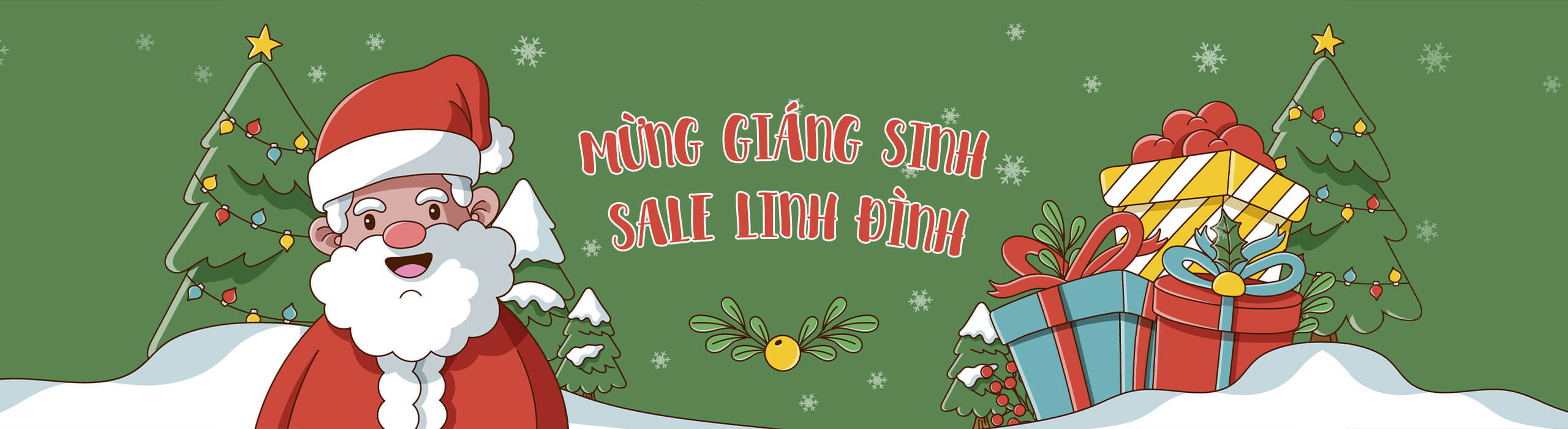 Mừng Giáng Sinh - Sale Linh Đình 2024