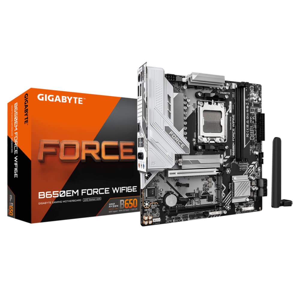 Gigabyte B650EM FORCE WIFI6E H1 Gigabyte B650EM FORCE WIFI6E - Socket AM5