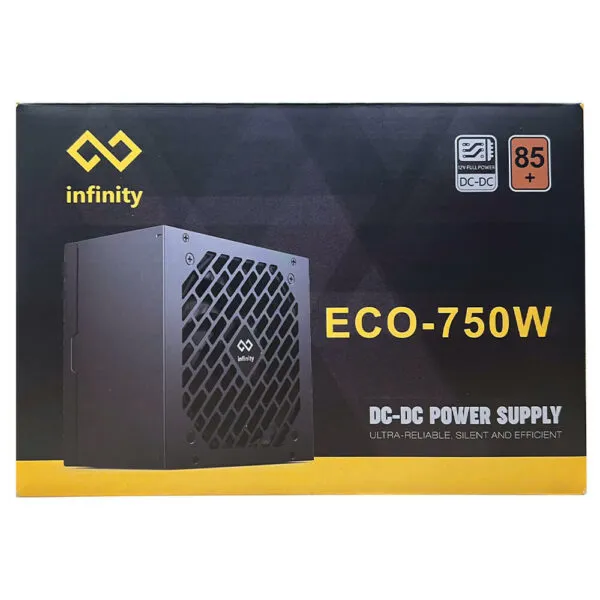 Infinity ECO 750W – DC to DC – Hiệu suất 85% – Active PFC – Single Rail