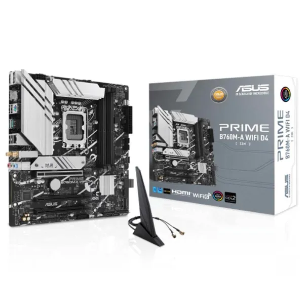 ASUS PRIME B760M-A WIFI D4-CSM - Socket 1700