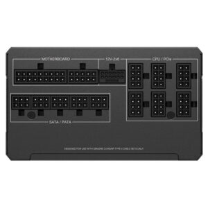 Corsair RM1000x 2024 ATX 3.1 & PCIe 5.1 - 80 Plus Gold - Full Modular