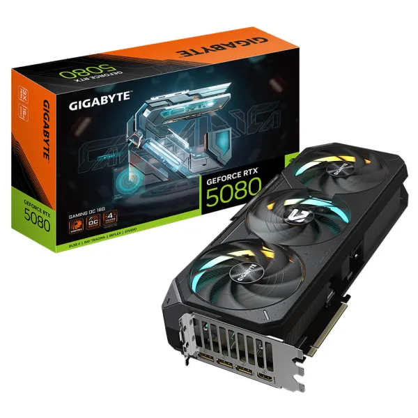 Gigabyte GeForce RTX™ 5080 GAMING OC 16G - 16GB GDDR7