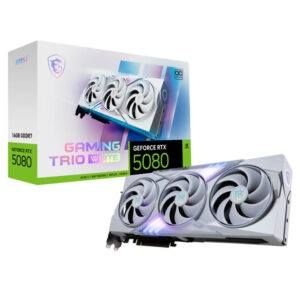 MSI GeForce RTX™ 5080 16G GAMING TRIO OC WHITE - 16GB GDDR7