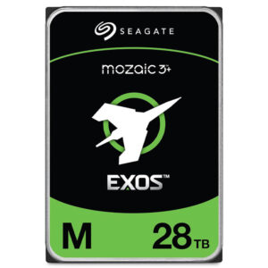 Seagate Exos M 28TB Enterprise Internal Hard Drive HDD - 3.5in 6GB/s SATA 7200RPM Cache 512MB (ST28000NM003K)