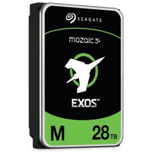 Seagate Exos M 28TB Enterprise Internal Hard Drive HDD - 3.5in 6GB/s SATA 7200RPM Cache 512MB (ST28000NM003K)