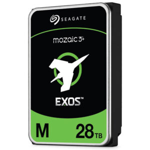 Seagate Exos M 28TB Enterprise Internal Hard Drive HDD - 3.5in 6GB/s SATA 7200RPM Cache 512MB (ST28000NM003K)