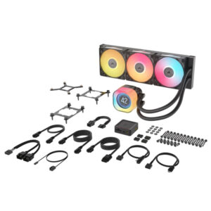Corsair iCUE LINK TITAN 360 RX LCD H5 Corsair iCUE LINK TITAN 360 RX LCD - 360mm Liquid CPU Cooler