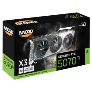 INNO3D GeForce RTX 5070 Ti X3 OC H1 INNO3D GeForce RTX™ 5070 Ti X3 OC - 16GB GDDR7