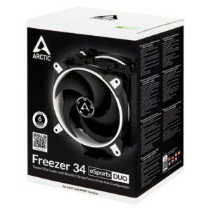 Arctic Freezer 34 Esports Duo White - CPU Air Cooler
