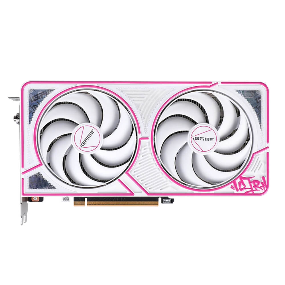 Colorful iGame GeForce RTX 5050 Ultra W DUO OC 8GB V H2 Colorful iGame GeForce RTX 5050 Ultra W DUO OC 8GB-V - 8GB GDDR6 - Ảnh 2