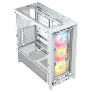 Corsair FRAME 4000D RS ARGB White - Modular Mid-Tower PC Case