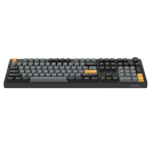 DAREU EK106 PRO Black Golden RGB H3 DAREU EK106 PRO - BLACK GOLDEN - Triple Mode | DareU CLOUD Switch | RGB Gaming Wireless Keyboard