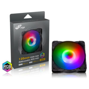 FSP Halo ARGB 120mm Fan Case H5 FSP Halo ARGB Fan - 120mm Fan Case