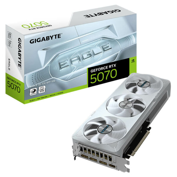 Gigabyte GeForce RTX™ 5070 EAGLE OC ICE SFF 12G - 12GB GDDR7