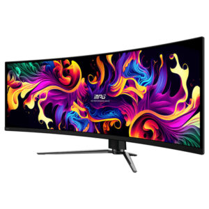 MSI MPG 491CQPX QD OLED H3 MSI MPG 491CQPX QD-OLED - 49 inch DQHD QD-OLED | 240Hz | 0.03ms | Type-C | Curved Monitor