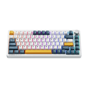 Machenike K600 B82W Tri mode RGB White Machenike K600-B82W Tri-mode RGB - Wireless Gaming Mechanical Keyboard